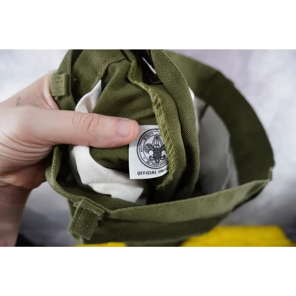 Vintage Boy Scouts of America BSA Olive Green Cargo Pants Approx 28x28